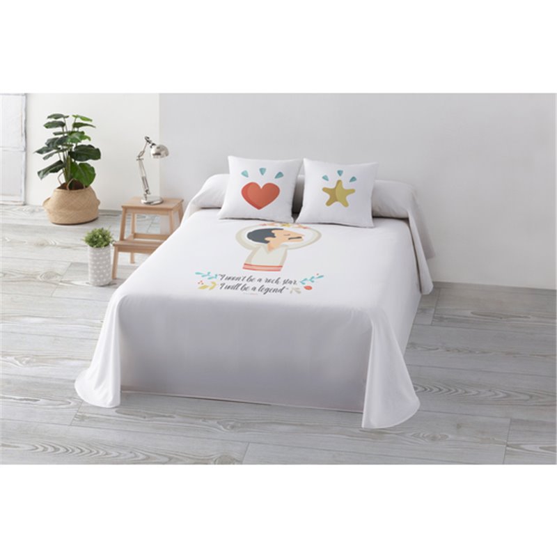 COLCHA BOUTI ENTRETIEMPO DE TUTTI CONFETTI MODELO ROCK STAR PARA CAMA DE 90 (190X270) - Teknashop Ltd