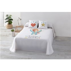 COLCHA BOUTI ENTRETIEMPO DE TUTTI CONFETTI MODELO HEROES PARA CAMA DE 135/140 (235X270CM.) - Teknashop Ltd