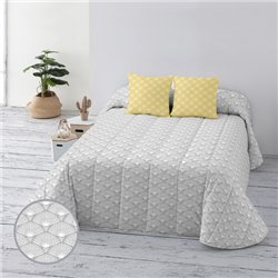 BOUTI 100 GR MODELO NASHIK GRIS PARA CAMA DE 90 (190X270CM.)