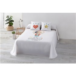 COLCHA BOUTI ENTRETIEMPO DE TUTTI CONFETTI MODELO FRIDA PARA CAMA DE 90 (190X270) - Teknashop Ltd