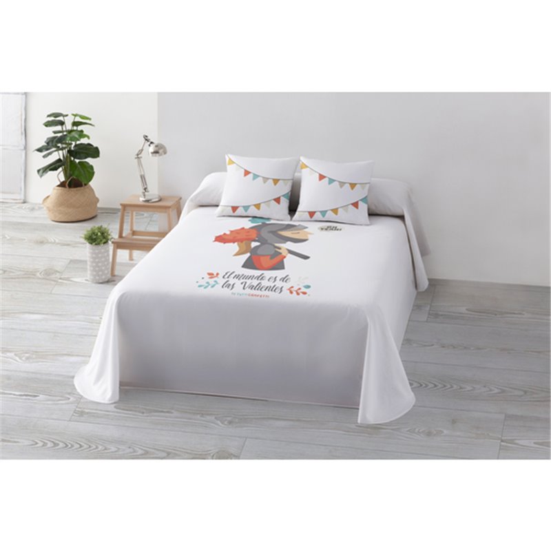 COLCHA BOUTI ENTRETIEMPO DE TUTTI CONFETTI MODELO GUERRERA PARA CAMA DE 90 (190X270) - Teknashop Ltd