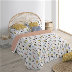 FUNDA NÓRDICA 100% ALGODÓN MODELO ARONA PARA CAMA DE 80 (140X200 CM.) - Teknashop Ltd