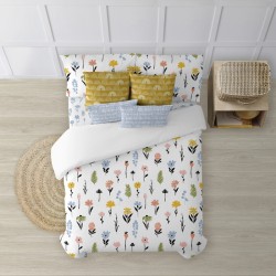 FUNDA NÓRDICA 100% ALGODÓN MODELO ARONA PARA CAMA DE 200X200 CM - Teknashop Ltd