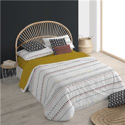 FUNDA NÓRDICA 100% ALGODÓN MODELO KIEL PARA CAMA DE 200X200 CM - Teknashop Ltd