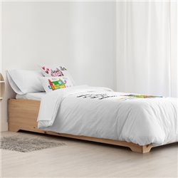 FUNDA NÓRDICA 100% ALGODÓN MODELO LÍOS CATALÀ PARA CAMA DE 105 (180X220 CM) - Teknashop Ltd