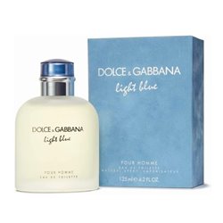 DOLCE GABBANA LIGHT BLUE POUR HOMME EAU DE TOILETTE 125ML VAPORIZADOR;HOMBRE