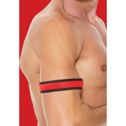 OUCH PUPPY PLAY - NEOPRENE ARMBANDS - ROJO