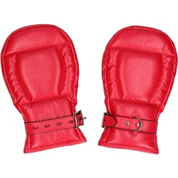 OUCH PUPPY PLAY - DOG MITTS NEOPRENO - ROJO