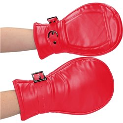 OUCH PUPPY PLAY - DOG MITTS NEOPRENO - ROJO