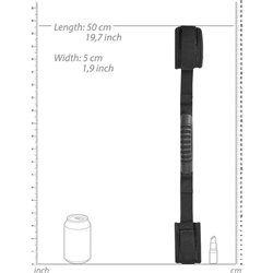 ESPOSAS AJUSTABLES DE TERCIOPELO Y VELCRO CON ASA