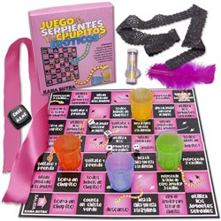 JUEGO DE LA SERPIENTE CON CHUPITOS EROTICOS