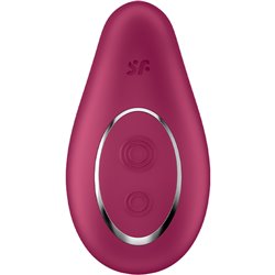 SATISFYER ESTIMULADOR DIPPING DELIGHT - ROSADO