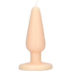 SCANDALOUS CANDLES - BUTT PLUG - FLESH