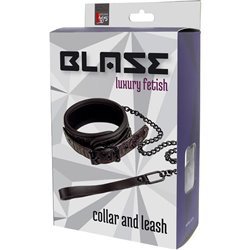 BLAZE COLLAR AND LEASH PURPLE