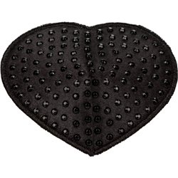 HEART GEM PEZONERAS - NEGRO