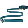 OUCH HALO - COLLAR WITH LEASH - VERDE