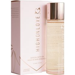 HIGH ON LOVE - ACEITE DE BAÑO DE LAVANDA Y MIEL DE ABEJA - 100ML