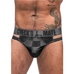 TANGA CUTOUT - NEGRO 