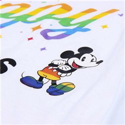 CAMISETA TIRANTES PUNTO SINGLE JERSEY DISNEY PRIDE BLANCO