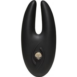 BODY BLING -VIBRADOR PUNTO G CON JOYAS - NEGRO 