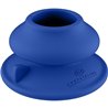 CHRYSTALINO - SILICONE SUCTION CUP - BLUE