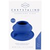 CHRYSTALINO - SILICONE SUCTION CUP - BLUE