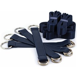 BONDAGE COUTURETIE DOWN STRAPS - AZUL