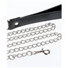 CHAIN LEASH NEGRO