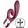 SATISFYER LOVE ME CONEJITO VIBRADOR FLEXIBLE - ROJO