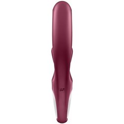 SATISFYER LOVE ME CONEJITO VIBRADOR FLEXIBLE - ROJO