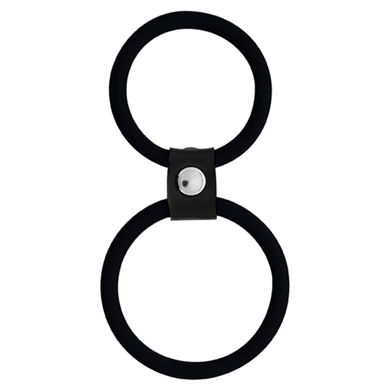 MENZSTUFF DUAL RINGS BLACK