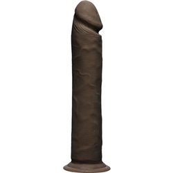 THE D - PENE REALISTICO - 25,40 CM ULTRASKYN - CHOCOLATE