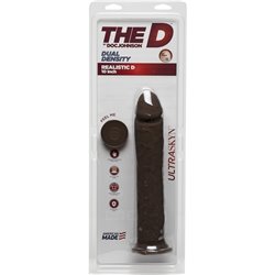 THE D - PENE REALISTICO - 25,40 CM ULTRASKYN - CHOCOLATE