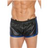 SHORTS CUERO VERSÁTIL - NEGRO/AZUL