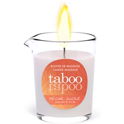 TABOO VELA DE MASAJE PARA ELLA PECHE SUCRE AROMA NECTARINA