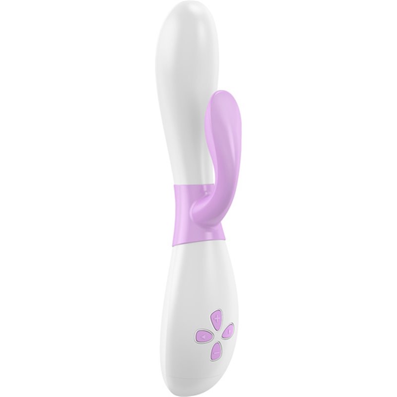 OVO K2 VIBRADOR CONEJITO BLANCO/ROSA