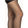 PANTYS DE LYCRA CON APLIQUES DE STRASS - TRANSPARENTES 