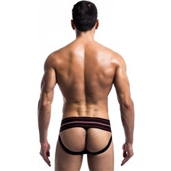 FETICHE CLÁSICO JOCKSTRAP ANCHO - NEGRO