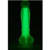 RADIANT SOFT SILICONE - PENE BRILLANTE VERDE DE 17,5CM