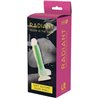 RADIANT SOFT SILICONE - PENE BRILLANTE VERDE DE 17,5CM