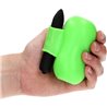 OUCH! - MASTURBADOR CON VIBRADOR FLUORESCENTE - GLOW IN THE DARK