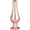 GLEAMING LOVE ROSE GOLD PLEASURE PLUG L