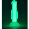 RADIANT SOFT - PLUG BRILLANTE DE SILICONA VERDE