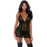 FELINE FEISTY CHEETAH CUP BODY NEGRO