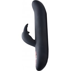 VIBRADOR 10X FLEXING RABBIT VIBRATOR - BLACK