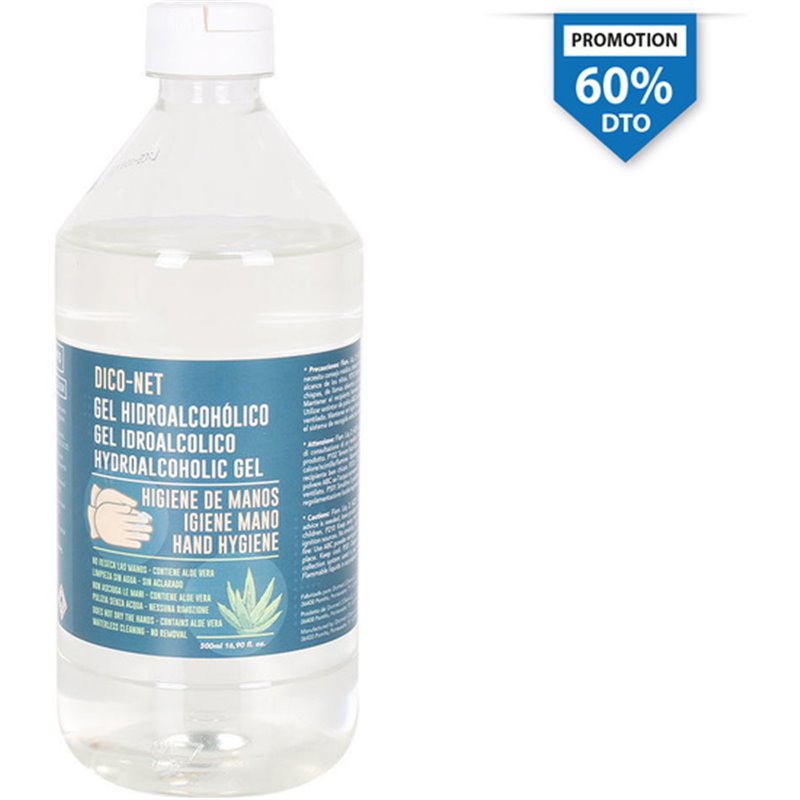 GEL HIDROALCOHOLICO 70% 500ML DICONET