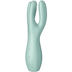 SATISFYER THREESOME 3 LAY-ON VIBRADOR - VERDE