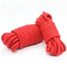 Bondage Cotton Rope 10 Meter Red