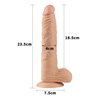 Dildo Real Extreme 9.5 Flesh