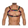 H4RNESS05 Chest Harness Neon MultiColor One size